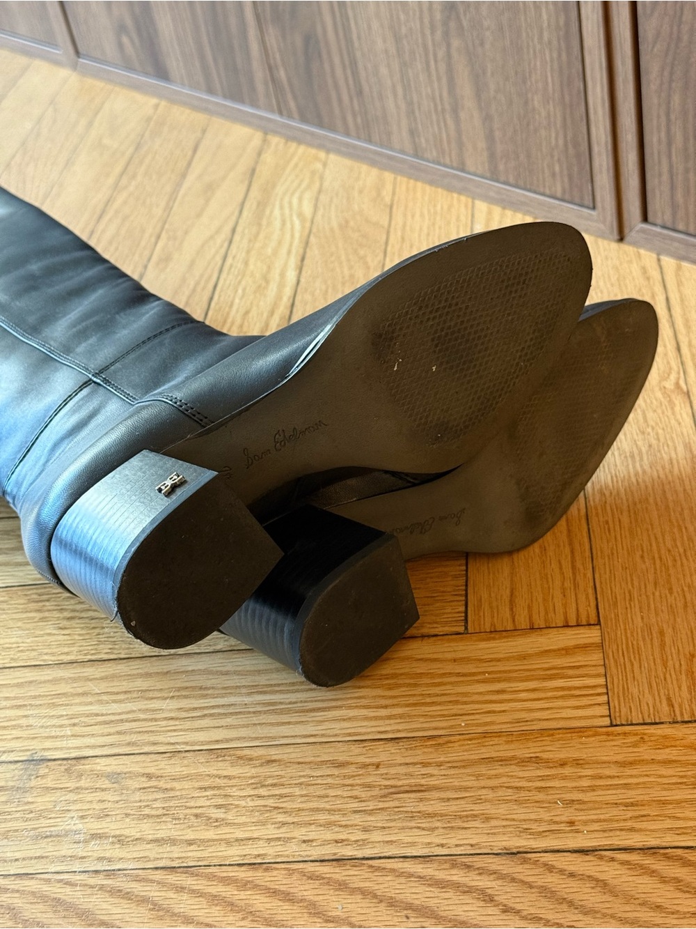 Sam Edelman Knee High Black Boots - Picture 4 of 4